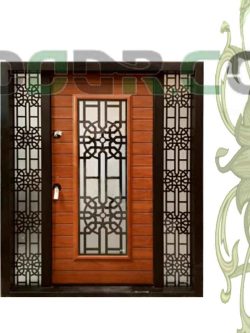 درب لابی ضد سرقت یک و نیم لنگه کد 3854